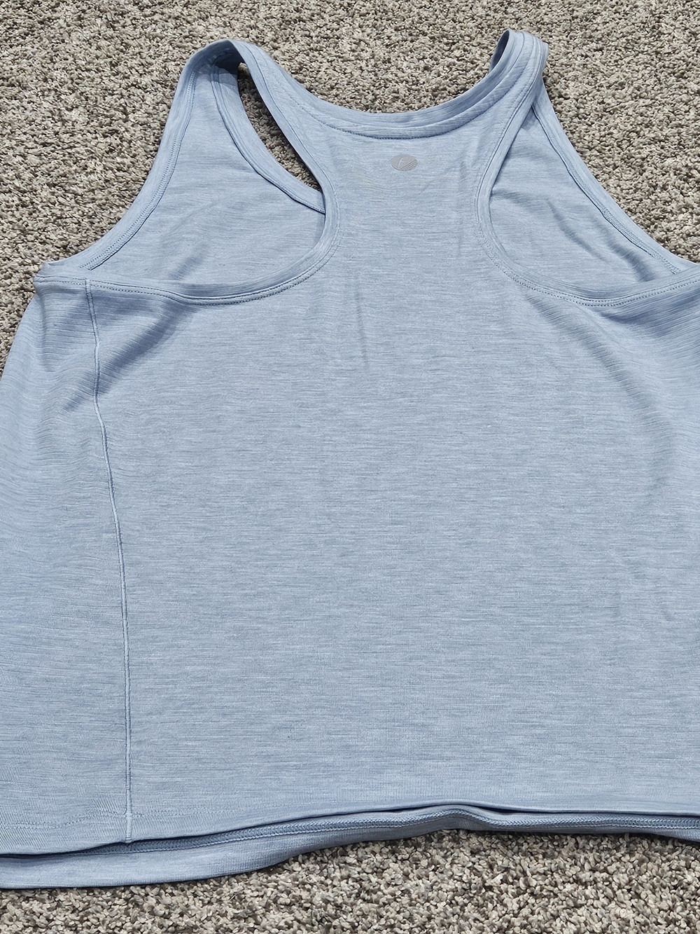 Fabletics Light Blue Racerback Tank - Picture 4 of 7